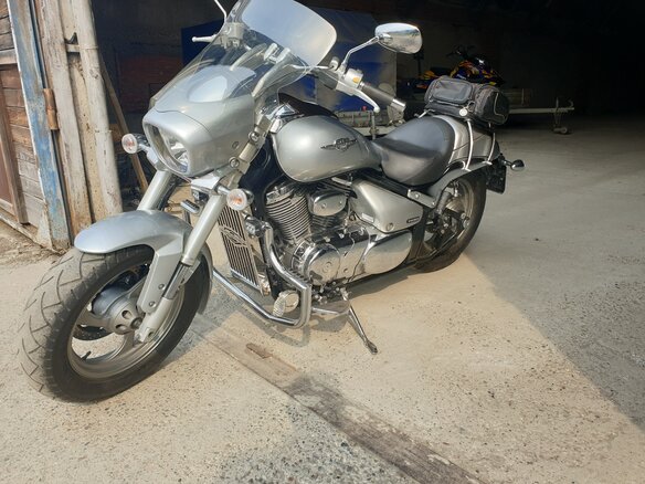 2013 Suzuki Boulevard M50, серебристый, 790000 рублей - вид 5
