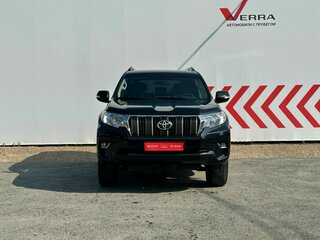 2021 Toyota Land Cruiser Prado 150 Series Рестайлинг 3, чёрный, 4900000 рублей, вид 4