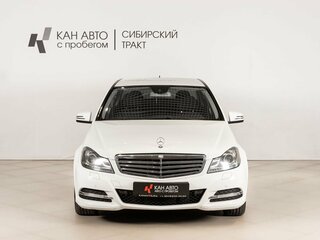 2011 Mercedes-Benz C-Класс 180 BlueEFFICIENCY III (W204) Рестайлинг, белый, 1284254 рублей, вид 2
