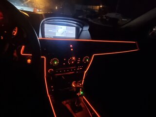 2008 BMW 5 серии 528i V (E60/E61) Рестайлинг, чёрный, 850000 рублей, вид 3