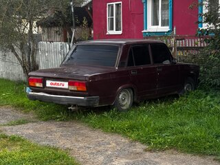 2007 Lada (ВАЗ) 2107, пурпурный, 130000 рублей, вид 2
