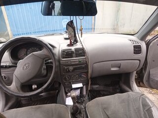 2008 Hyundai Accent ТагАЗ II, бежевый, 450000 рублей, вид 5