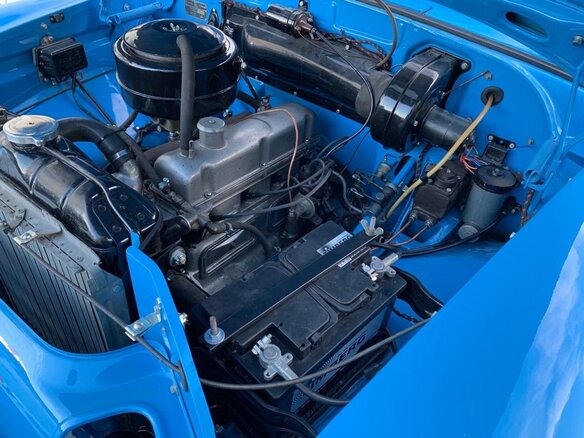 1958 ГАЗ 21 «Волга» 21В, голубой - вид 13