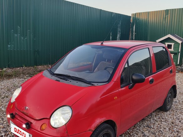 2010 Daewoo Matiz I Рестайлинг, красный, 200000 рублей - вид 4
