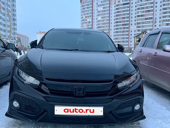 2018 Honda Civic X, чёрный, 2070000 рублей - вид 2