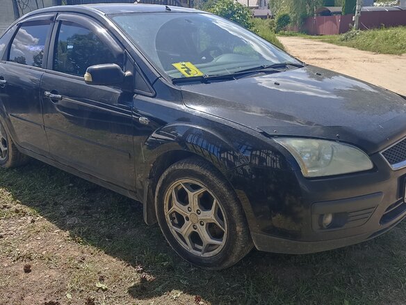 2006 Ford Focus II, чёрный, 370000 рублей