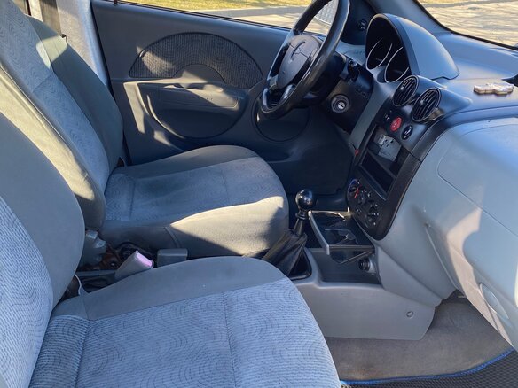 2005 Chevrolet Aveo I, серебристый, 295000 рублей - вид 6