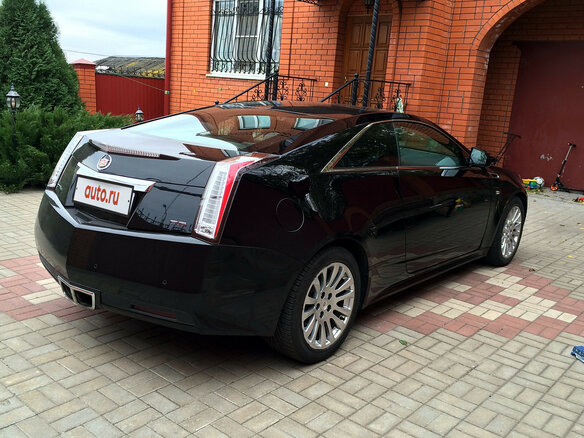 2011 Cadillac CTS, чёрный - вид 3