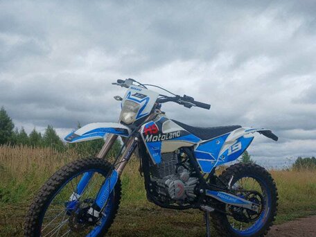 2021 Motoland XT 250 ST, синий, 110000 рублей, вид 2