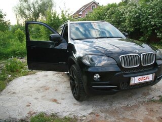 2009 BMW X5 4.8i II (E70), чёрный, 1600000 рублей, вид 2