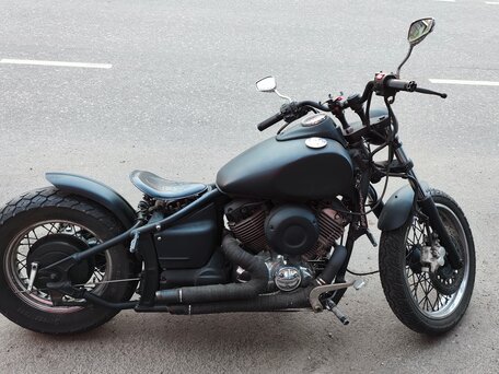 2000 Yamaha XVS400 Drag Star, чёрный, 330000 рублей, вид 1