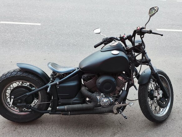 2000 Yamaha XVS400 Drag Star, чёрный, 330000 рублей