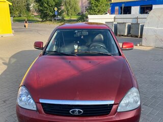 2008 Lada (ВАЗ) Priora I, красный, 155000 рублей, вид 1