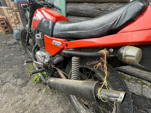 1991 Jawa 350/638, красный, 55000 рублей - вид 1