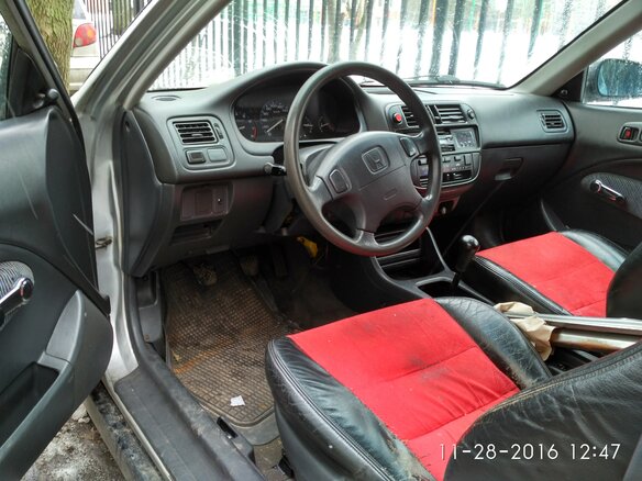 1998 Honda Civic VI, серебристый - вид 8