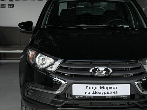 2026 Lada (ВАЗ) Granta I Рестайлинг, чёрный - вид 3