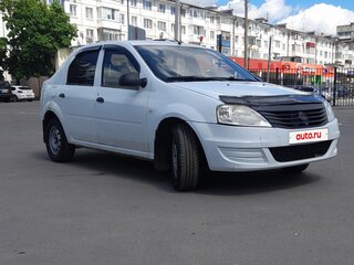 2014 Renault Logan I Рестайлинг, белый, 360000 рублей, вид 2