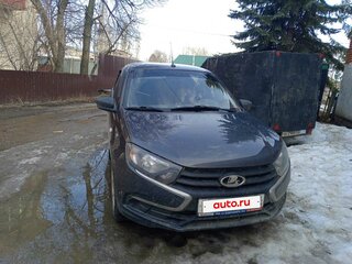 2021 Lada (ВАЗ) Granta I Рестайлинг, серый, 880000 рублей, вид 1
