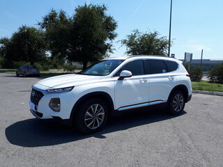 2019 Hyundai Santa Fe IV, белый, 3000000 рублей, вид 1