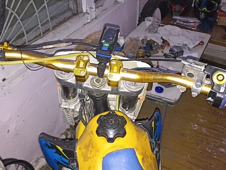 1998 Suzuki RM 125, жёлтый, 130000 рублей, вид 1