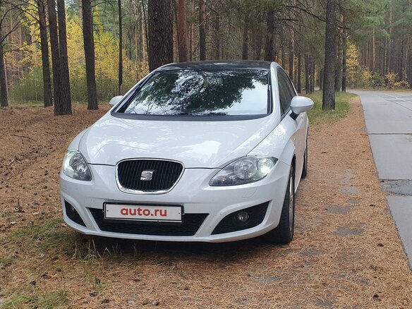 2012 SEAT Leon II Рестайлинг, белый, 790000 рублей