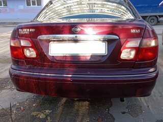 2002 Nissan Bluebird Sylphy I (G10), пурпурный, 405000 рублей, вид 4