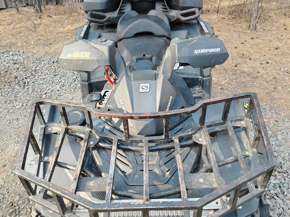 2021 Stels ATV-650 Guepard Trophy, чёрный, 950000 рублей - вид 2