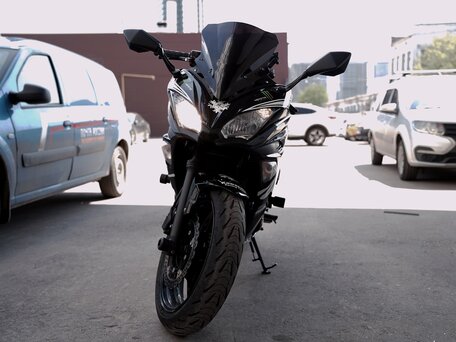 2018 Kawasaki Ninja 650, чёрный, 570000 рублей, вид 3