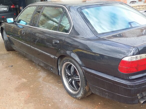 1997 Alpina B12 E38, чёрный - вид 8