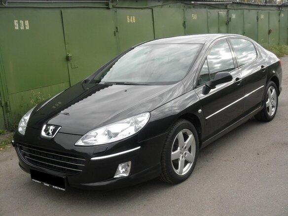 2006 Peugeot 407, чёрный