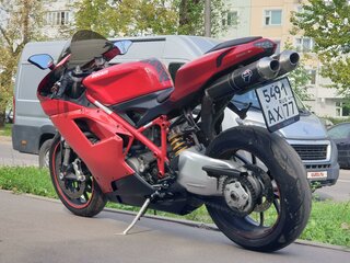2009 Ducati 848, красный, 570000 рублей, вид 5