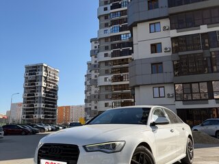 2016 Audi A6 IV (C7) Рестайлинг, белый, 2680000 рублей, вид 1