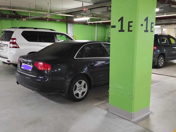 2006 Audi A4 III (B7), чёрный, 600000 рублей - вид 1