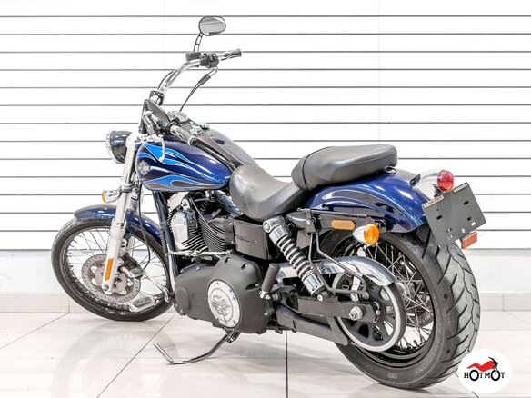 2013 Harley-Davidson Dyna Wide Glide, синий - вид 6