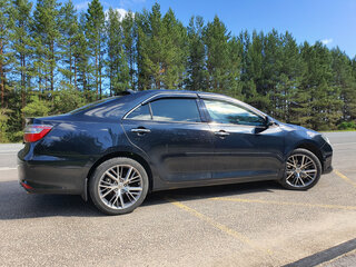 2016 Toyota Camry VII (XV50) Рестайлинг, синий, 2490000 рублей, вид 5