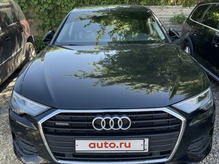 2020 Audi A6 40 TFSI V (C8), чёрный, 2500000 рублей, вид 2