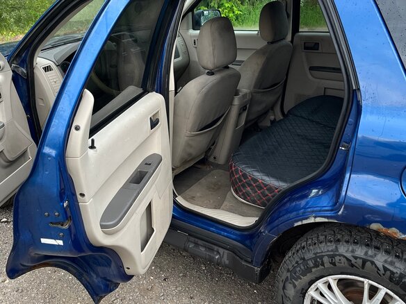 2007 Ford Escape II, синий, 550000 рублей - вид 12