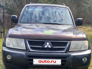 2003 Mitsubishi Montero III, чёрный, 650000 рублей, вид 1