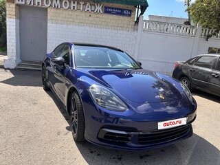 2019 Porsche Panamera 4 E-Hybrid II, синий, 9000000 рублей, вид 4