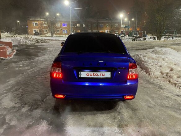2010 Lada (ВАЗ) Priora I, синий, 500000 рублей - вид 9