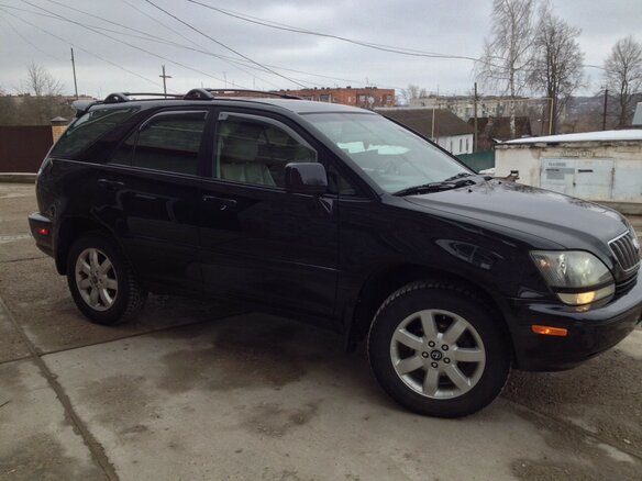 2002 Lexus RX 300 I, чёрный - вид 4