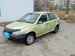 2006 Lada (ВАЗ) Kalina I, зелёный, 257000 рублей, вид 1