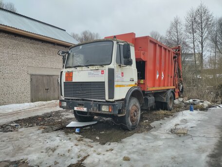 2012 МАЗ Мусоровозы, белый, 700000 рублей, вид 1