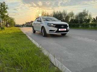 2021 Lada (ВАЗ) Vesta I, белый, 980000 рублей, вид 4