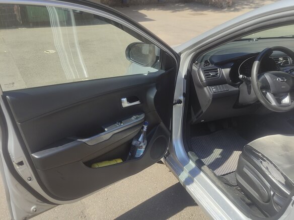 2014 Kia Rio III, серебристый, 750000 рублей - вид 19