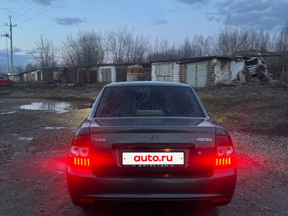 2008 Lada (ВАЗ) Priora I, серый, 250000 рублей - вид 13