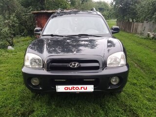 2008 Hyundai Santa Fe Classic Classic, чёрный, 800000 рублей, вид 2