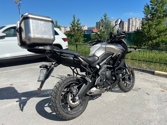 2017 Kawasaki Versys 650, бежевый, 700000 рублей - вид 6