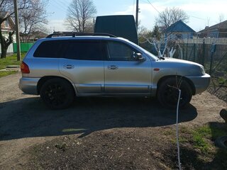 2002 Hyundai Santa Fe I, серый, 685000 рублей, вид 2
