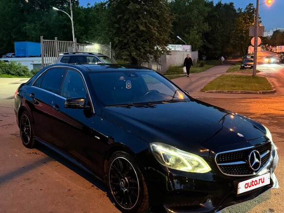2015 Mercedes-Benz E-Класс 200 IV (W212, S212, C207) Рестайлинг, чёрный, 1850000 рублей